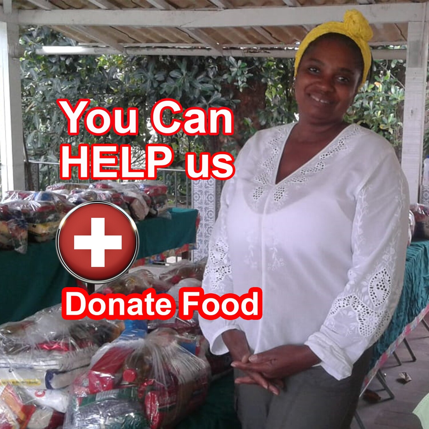 DONATE FOOD - YOU CAN HELP US