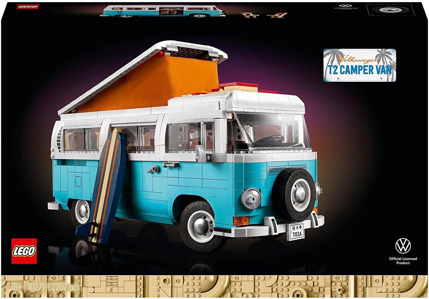 Lego 10279 Camper van Volkswagen T2 | 10279