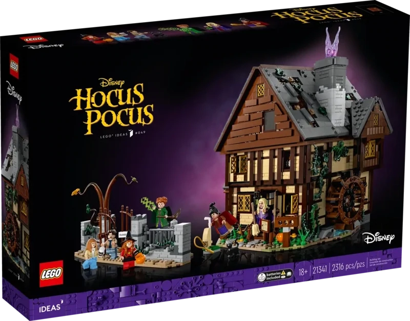 Disney Hocus Pocus: il cottage delle sorelle Sanderson