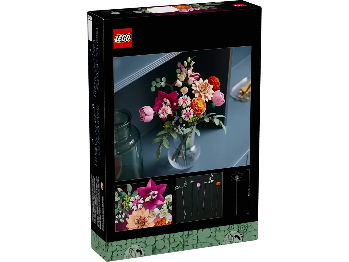 Bouquet di fiori rosa