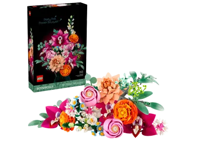 Bouquet di fiori rosa
