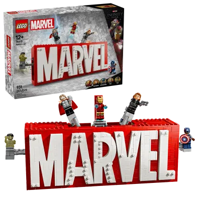 Logo e Minifigure MARVEL