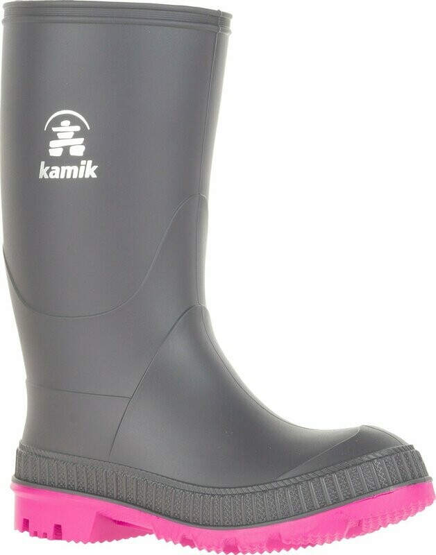 KAMIK -  STOMP grey + pink sole
