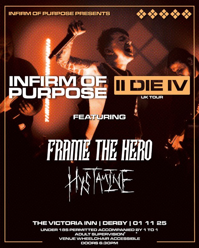 ii.DIE.iv TOUR 2025 - Derby, 1st November 2025