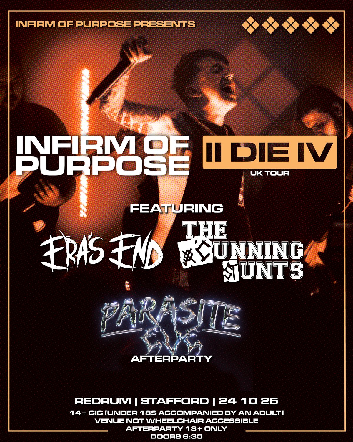 ii.DIE.iv TOUR 2025 - Stafford, 24th October 2025