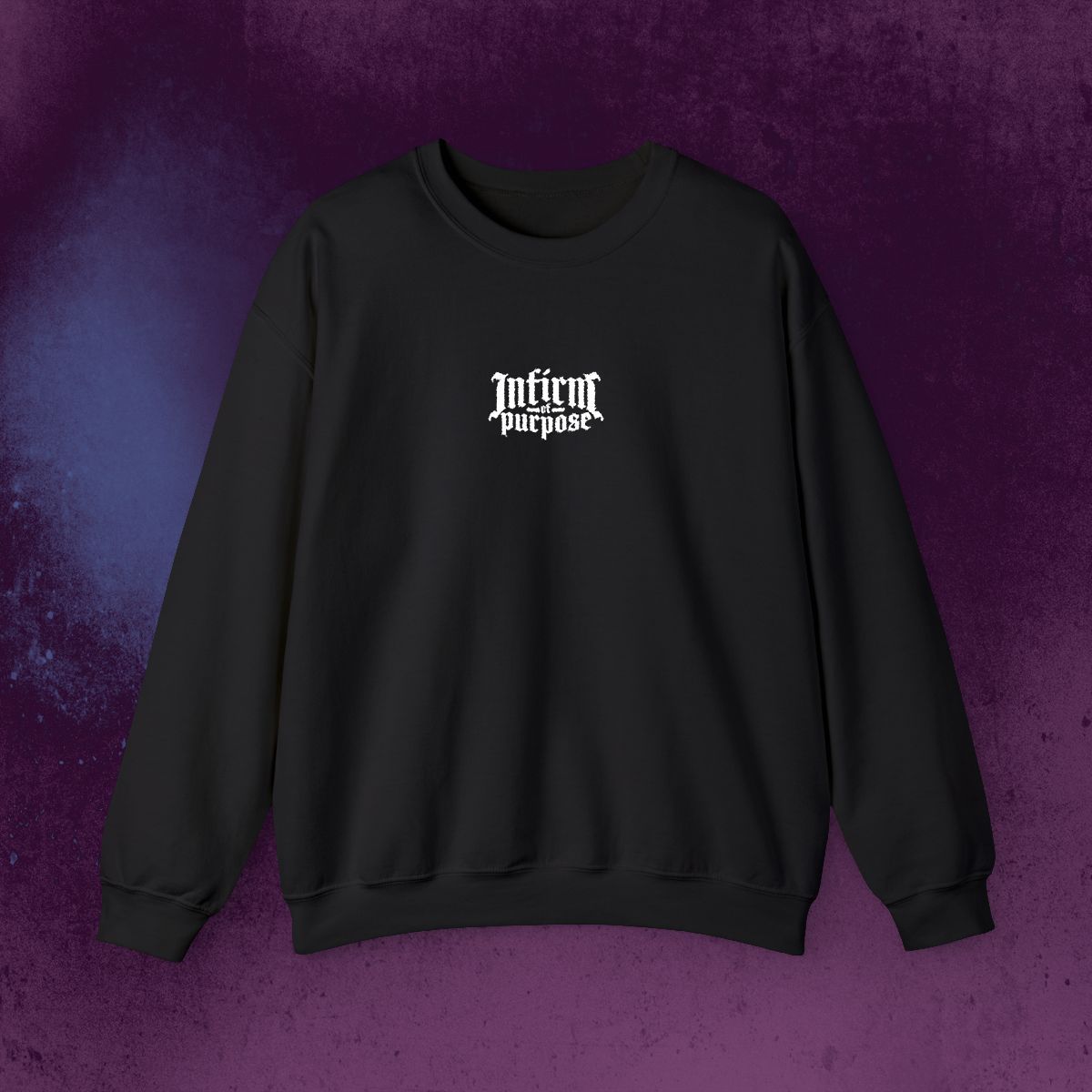 IOP Logo Embroidered Sweatshirt, Sizes: S, Colors: Black