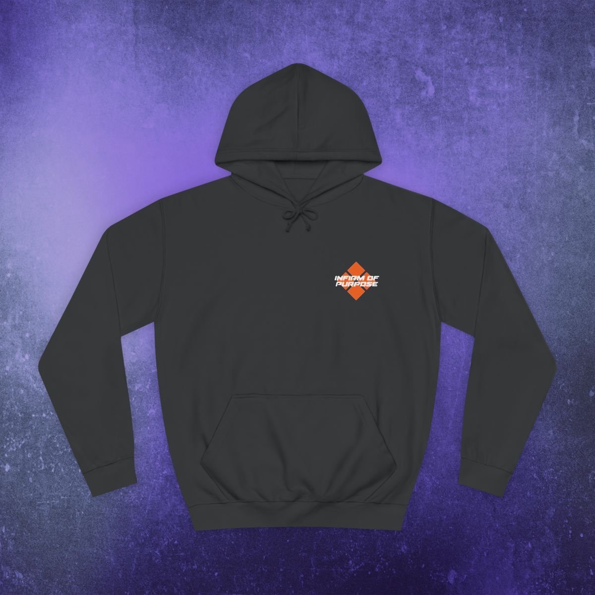 Double Kill Hoodie Orange, Colors: Deep Black, Sizes: XS