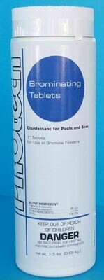 Bromine 1 1/2 Lb Tablets Bottle