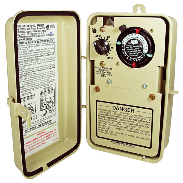 Freeze Protection Timer With T-Stat 1.5HP