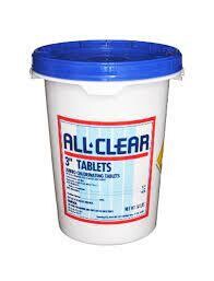 All Clear 3" Tablets 50Lb