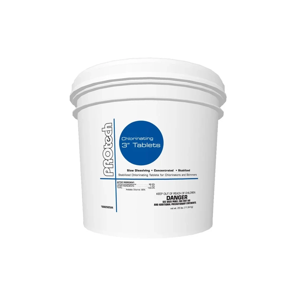 Protech 3" Chlorine Tablets 25Lb