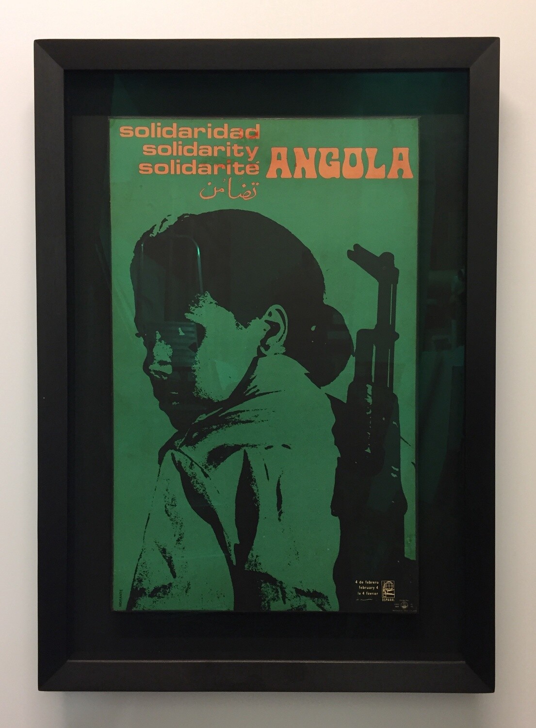 Vintage Angola Poster/ SOLD