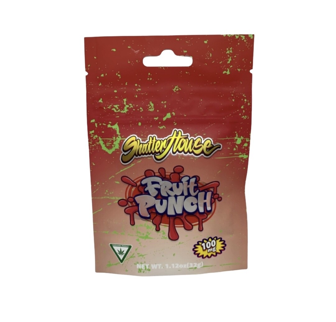 Shatter House - Fruit Punch gummies