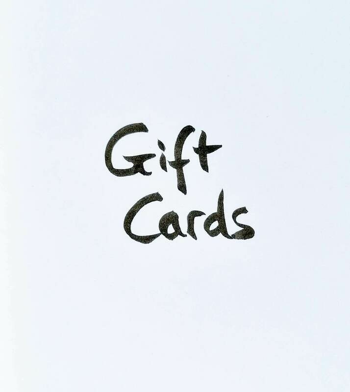 Digital Gift Cards (use in Online Store)