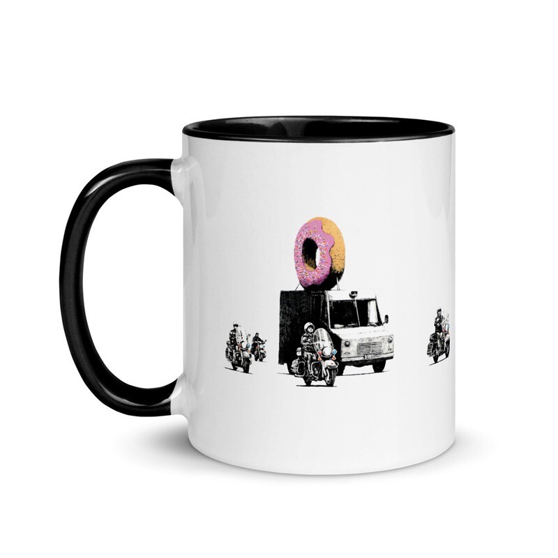 Banksy Donut - Bristol Tour Mug