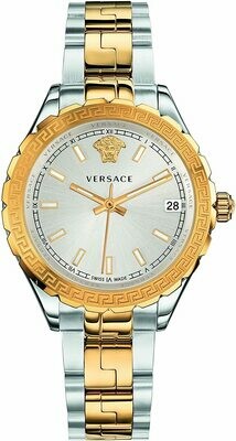 VERSACE Uhr Damen V1203 / VQD06 0015 Gold-Silber-Edelstahl Bicolor VERSACE Uhr Damen V1203 / VQD06 0015 Gold-Silber-Edelstahl Bicolor