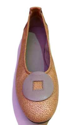 arche Ballerina – Ninaya Leder Hellbraun / Grau arche Ballerina – Ninaya Leder Hellbraun / Grau
