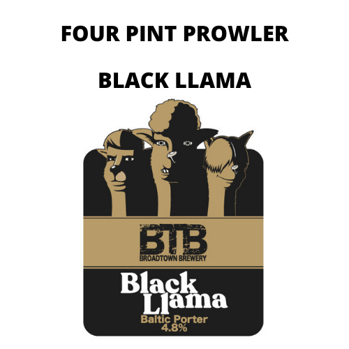 Black Llama Batlic Porter Four Pint Prowler Fill