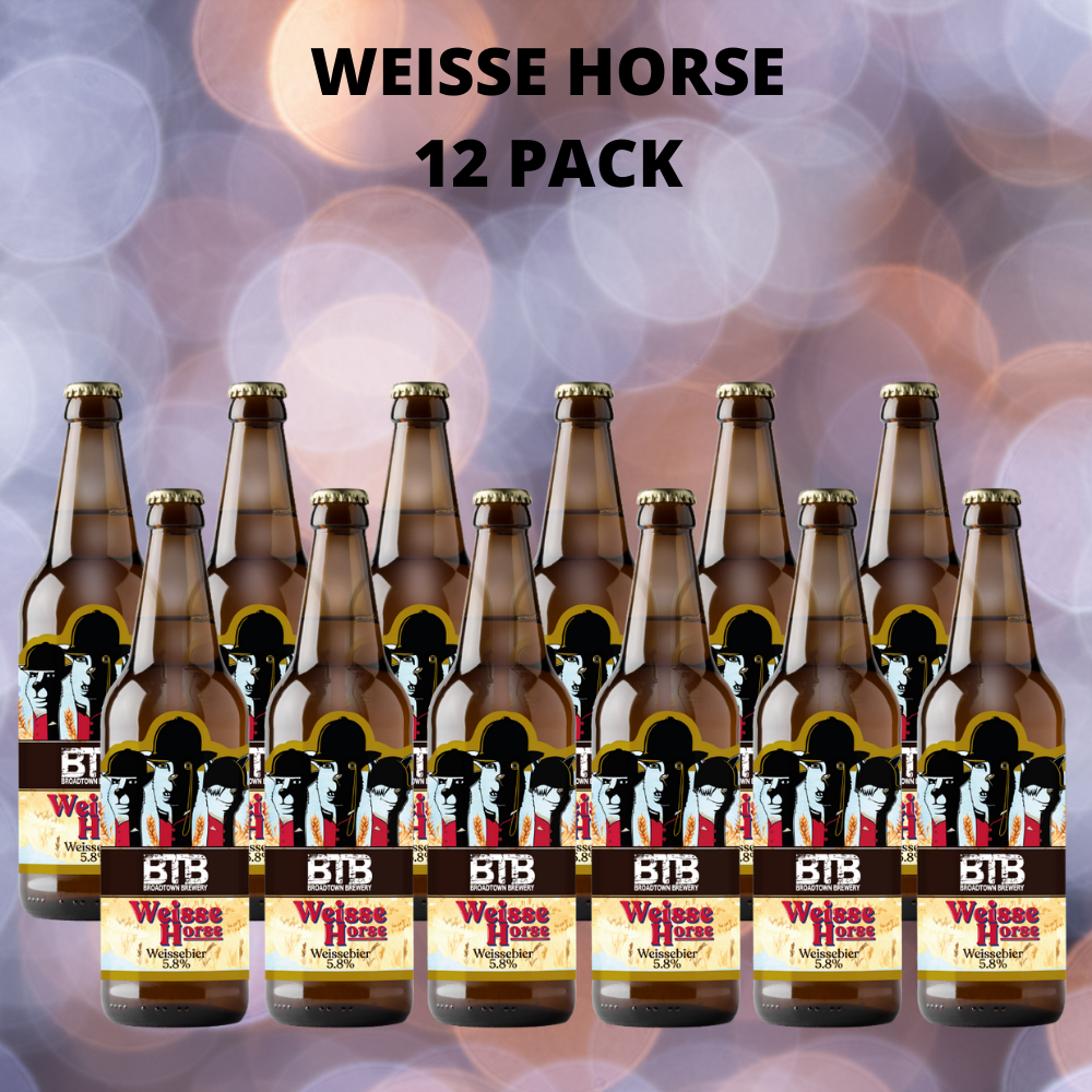 Weisse Horse Wheat Beer 5.8% Abv Twelve Pack