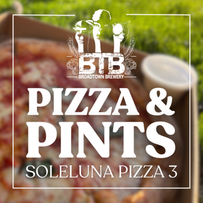 Friday 19th April: Early Evening Session - SOLELUNA PIZZA 3!