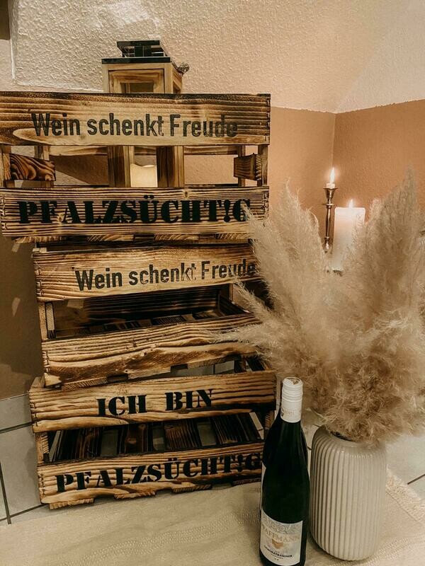 Holzkiste 3er Pack flambiert