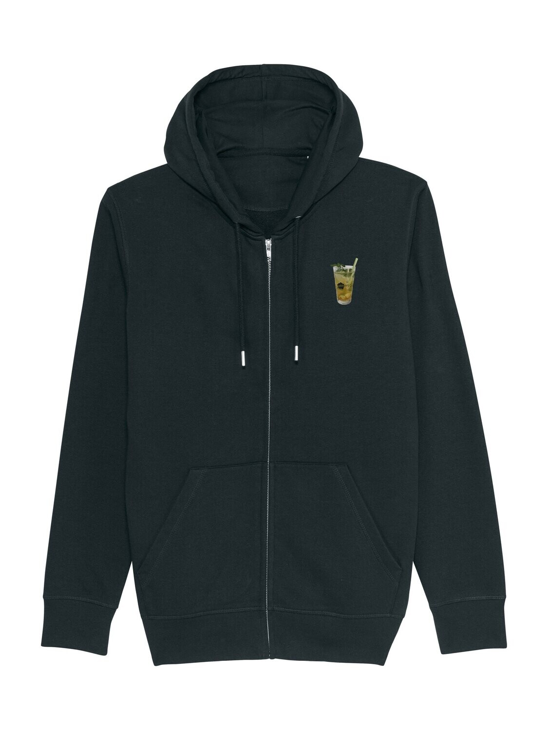 Riesling Caipi! Zipper Hoodie schwarz