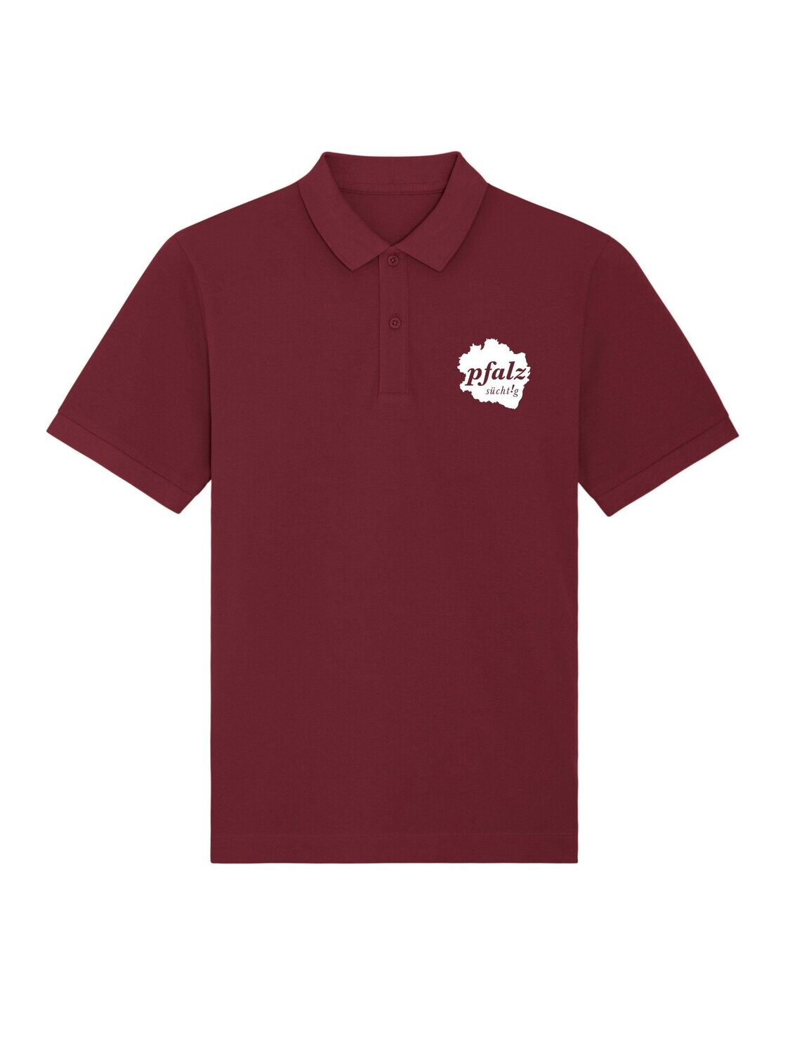 Polo Shirt Unisex weinrot