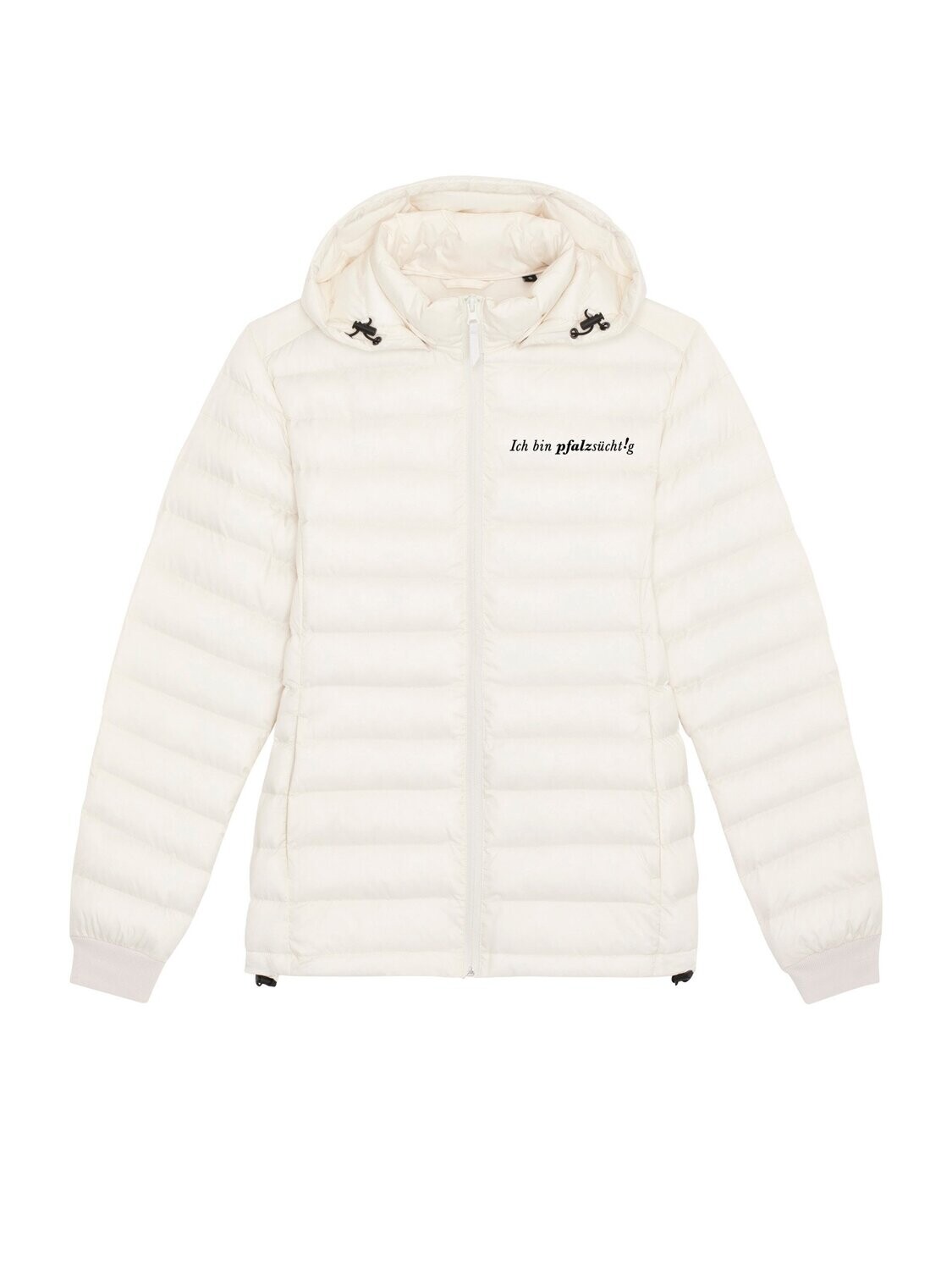 Steppjacke Damen Langarm weiß