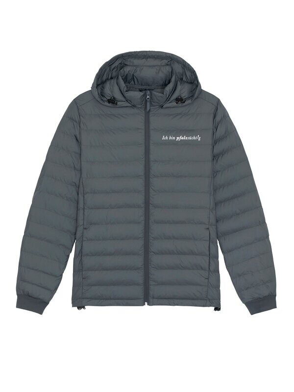 Steppjacke Herren Langarm grau