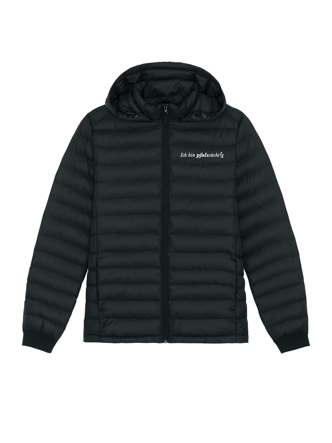 Steppjacke Herren Langarm schwarz