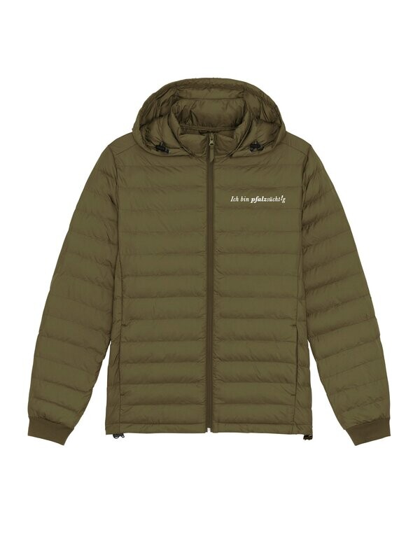 Steppjacke Herren Langarm khaki
