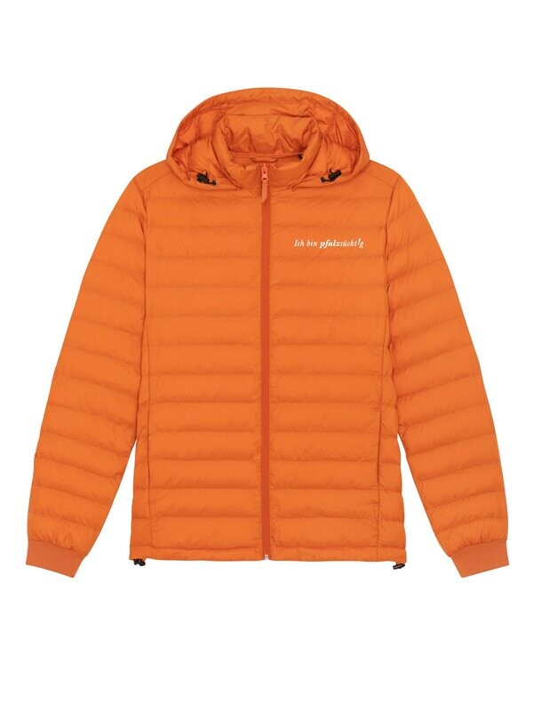 Steppjacke Herren Langarm Orange