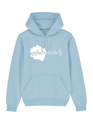Hoodie Hoodie "pfalzsücht!g" Baby blau