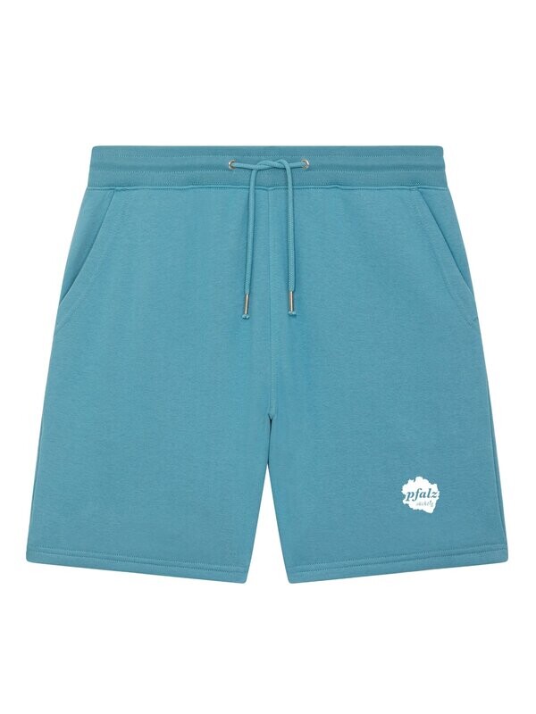 Jogginghose kurz Atlantik blau