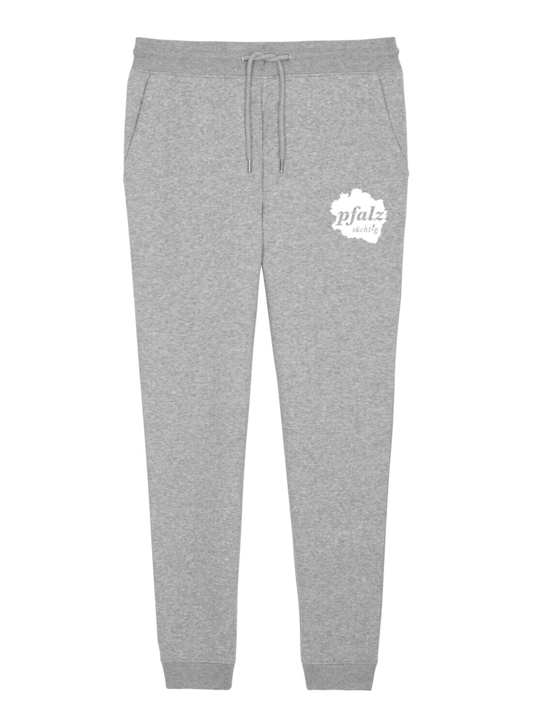 Jogginghose lang grau (Logo in weiß)