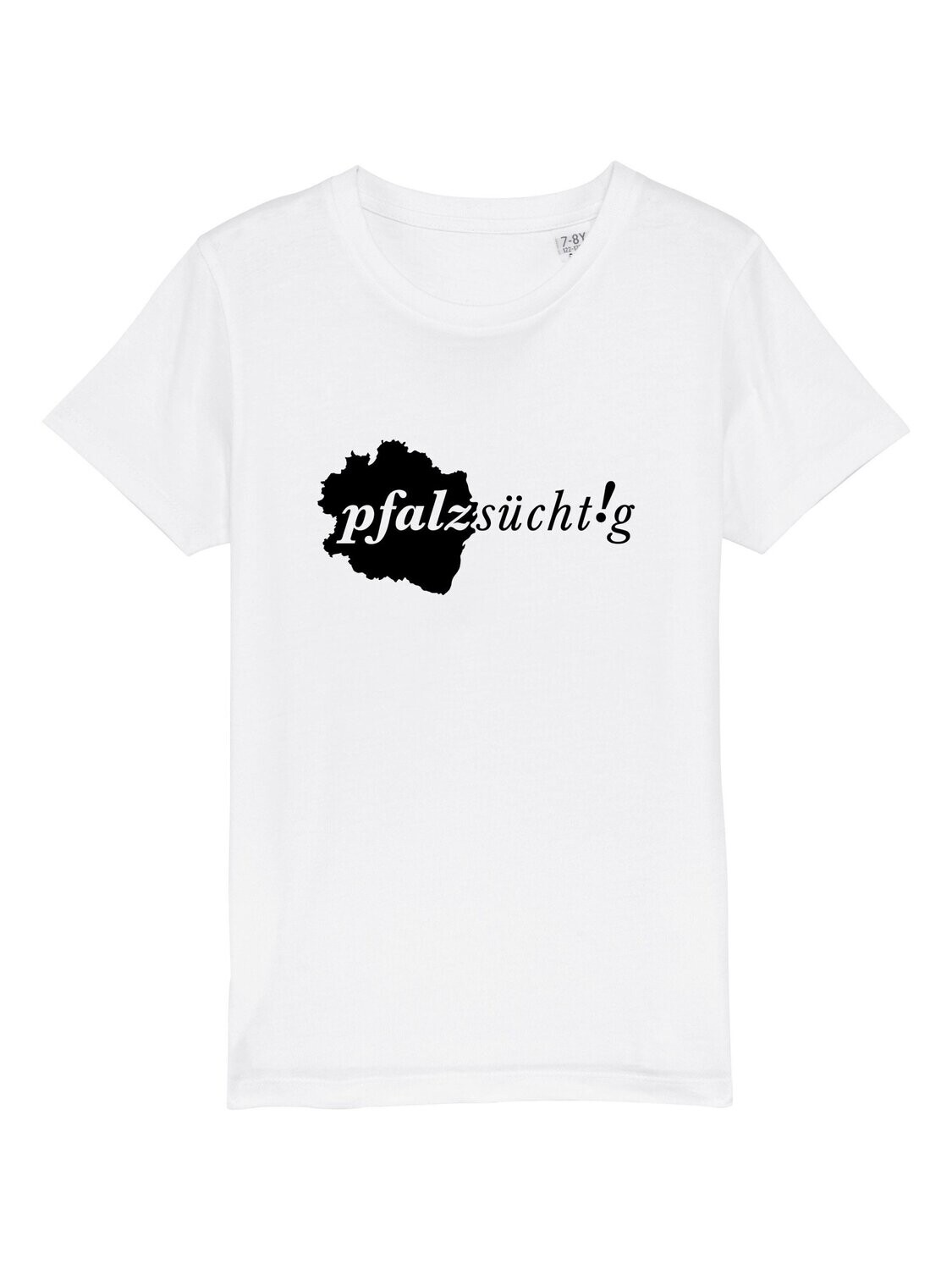 T-Shirt Kinder "pfalzsücht!g" weiß