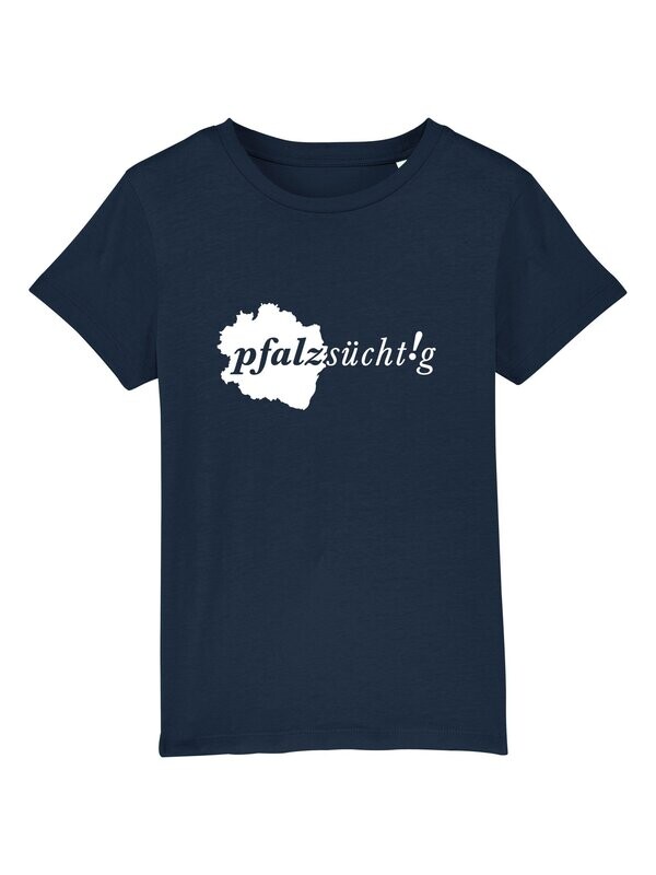 T-Shirt Kinder "pfalzsücht!g" blau