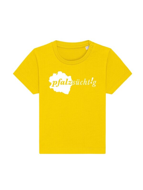 T-Shirt Baby "pfalzsücht!g" gold-gelb