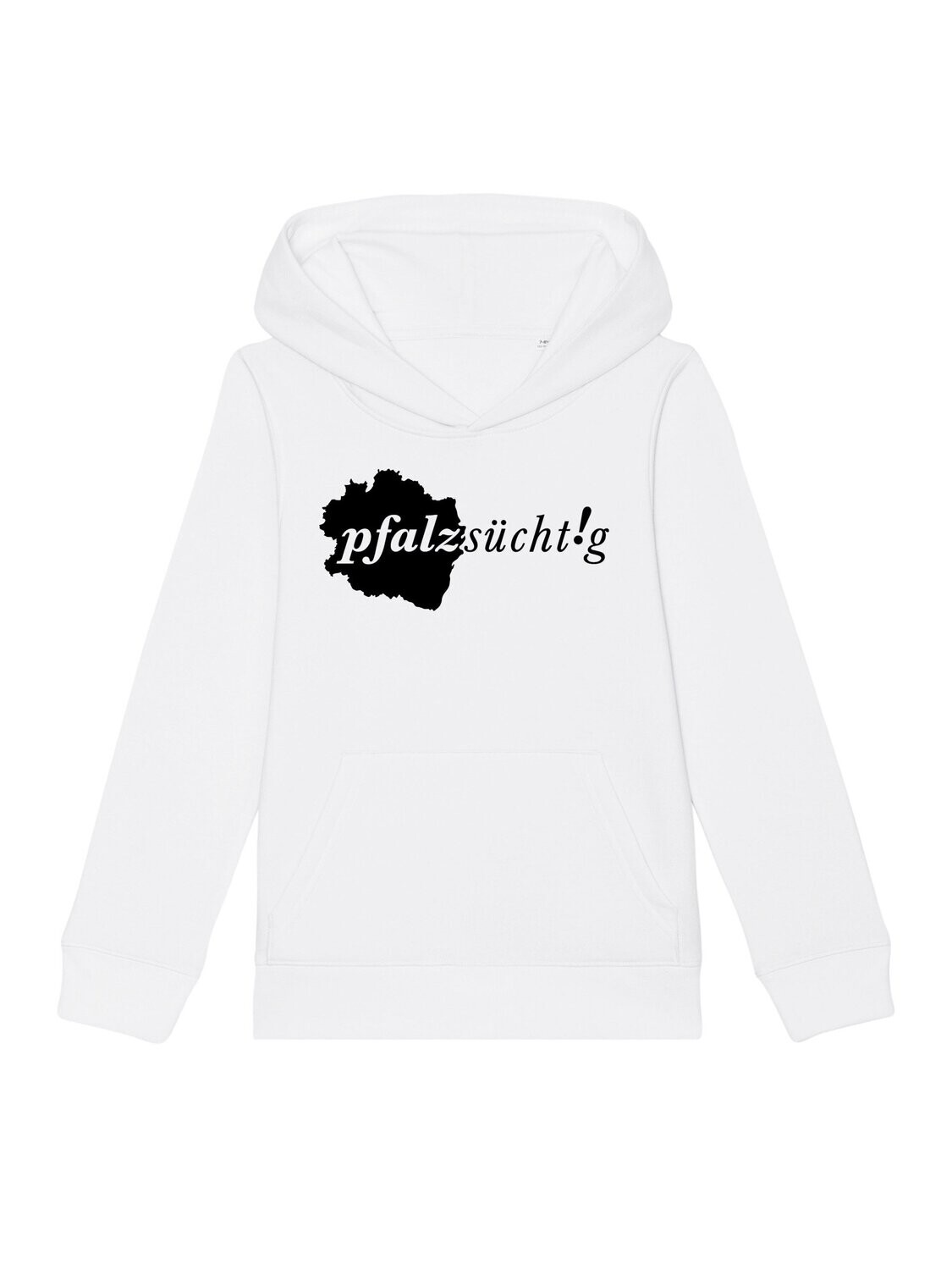 Mini Hoodie "pfalzsücht!g" weiß