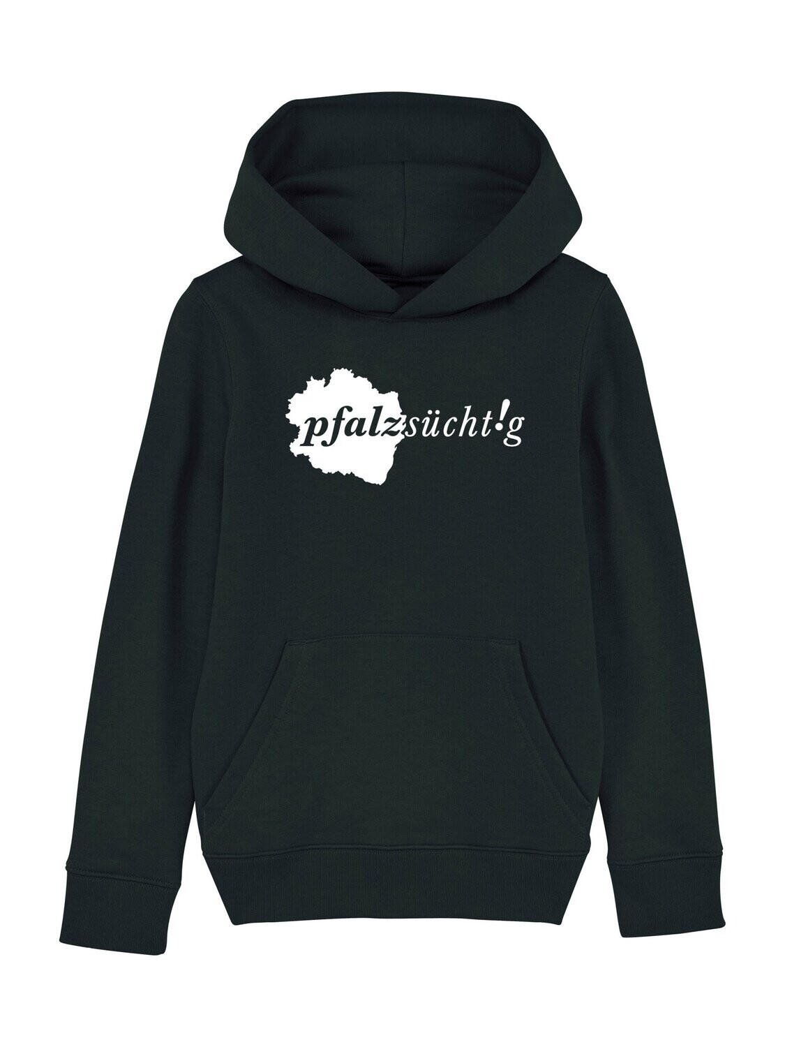 Mini Hoodie "pfalzsücht!g" schwarz