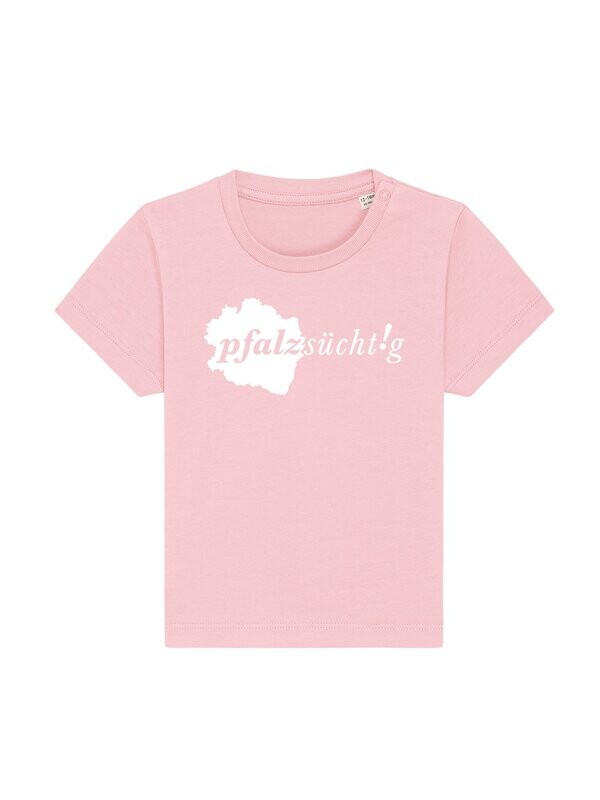 T-Shirt Baby "pfalzsücht!g" pink