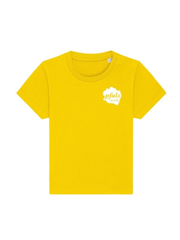 T-Shirt Baby "pfalzgrenze" gold-gelb