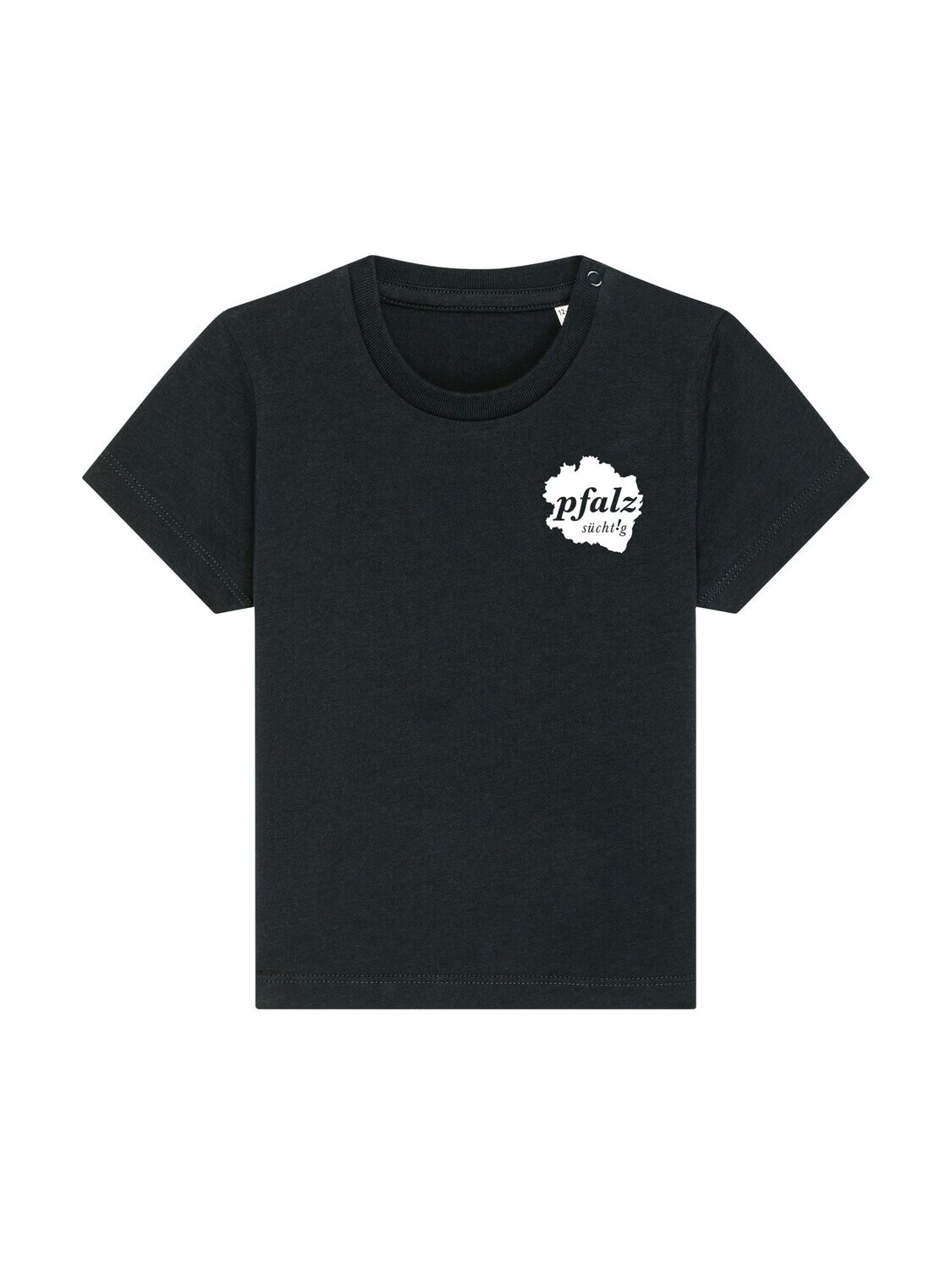 T-Shirt Baby "pfalzgrenze" schwarz