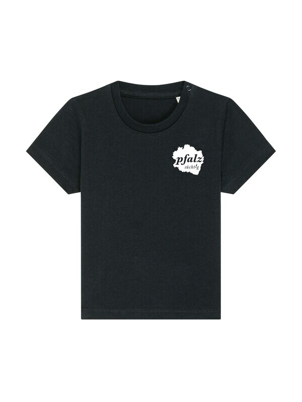 T-Shirt Baby "pfalzgrenze" schwarz