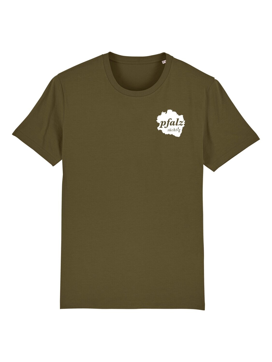 T-Shirt "pfalzgrenze" Unisex khaki
