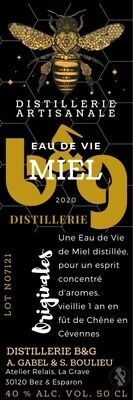 ​EAU DE VIE DE MIEL