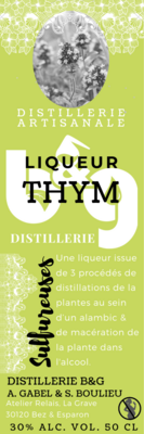 ​LIQUEUR DE PLANTES DE THYM