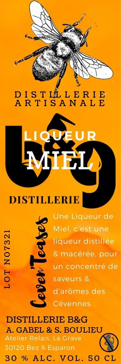 ​LIQUEUR DE MIEL DES CEVENNES