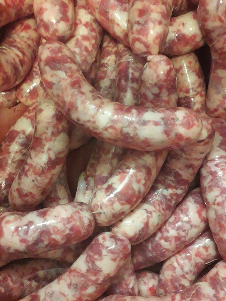 Salsicce di maiale della casa (porzione 2 paia / cca 500g) Salsicce di maiale della casa (porzione 2 paia / cca 500g)