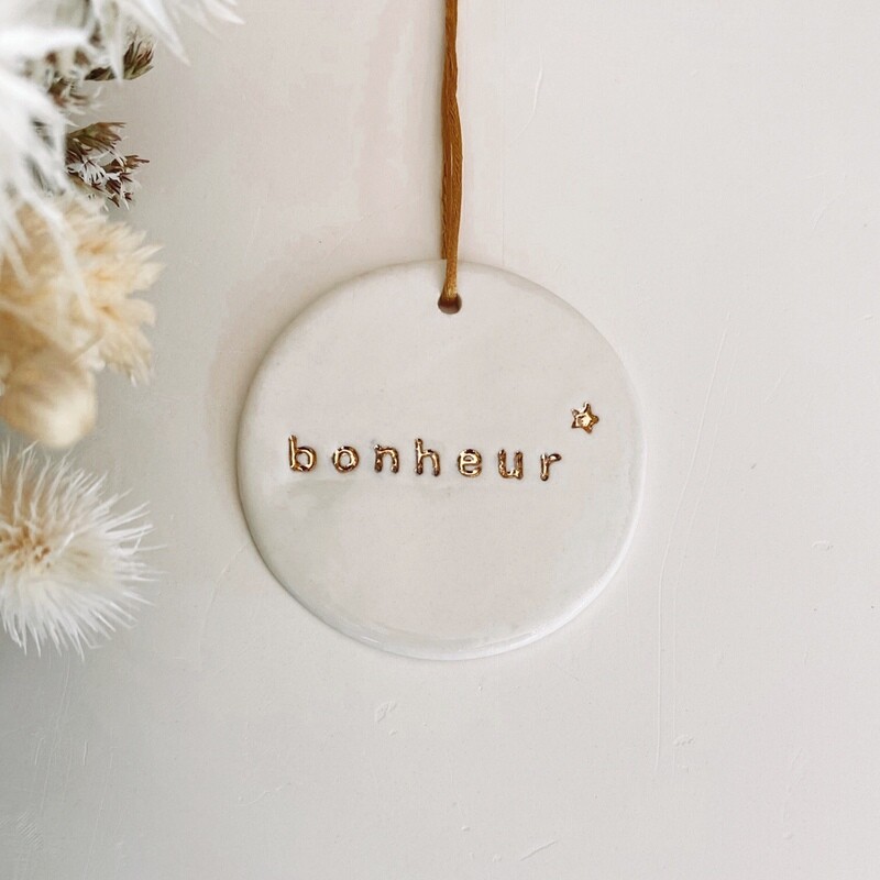 Pendentif mural Bonheur